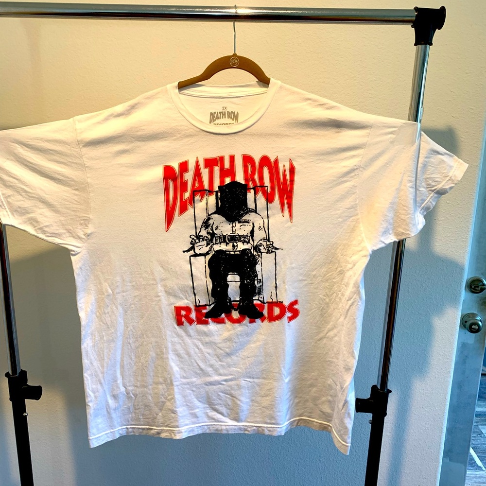 Death Row Records TShirt Size XXL White